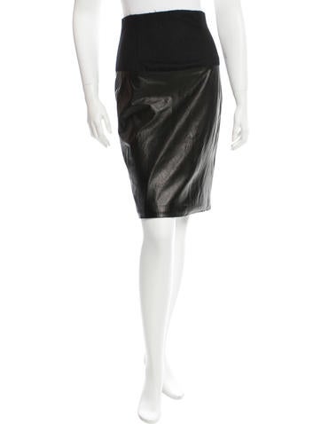 The Row High-Waisted Knee-Length Skirt