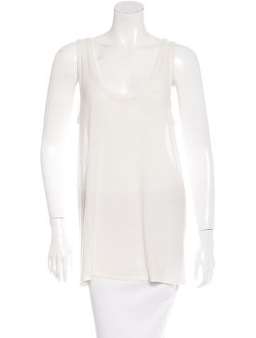 The Row Sleeveless Scoop Neck Top