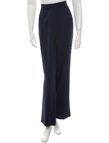 The Row Woven Wide-Leg Pants