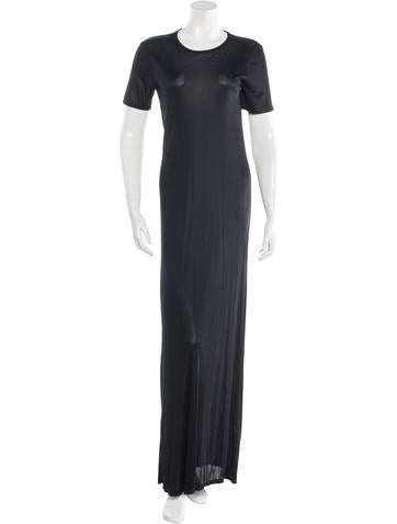 The Row Short Sleeve Maxi Dress