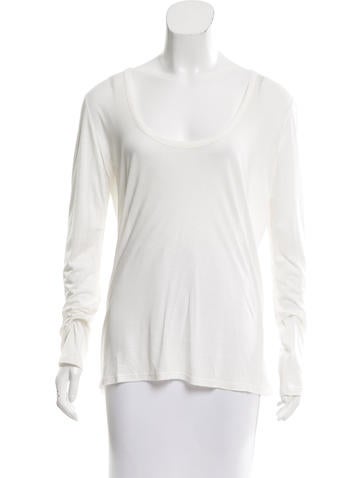 The Row Hazelton Semi-Sheer Top w/ Tags