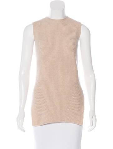 The Row Wool & Cashmere-Blend Knit Top w/ Tags