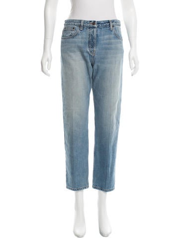 The Row High-Rise Cropped Jeans