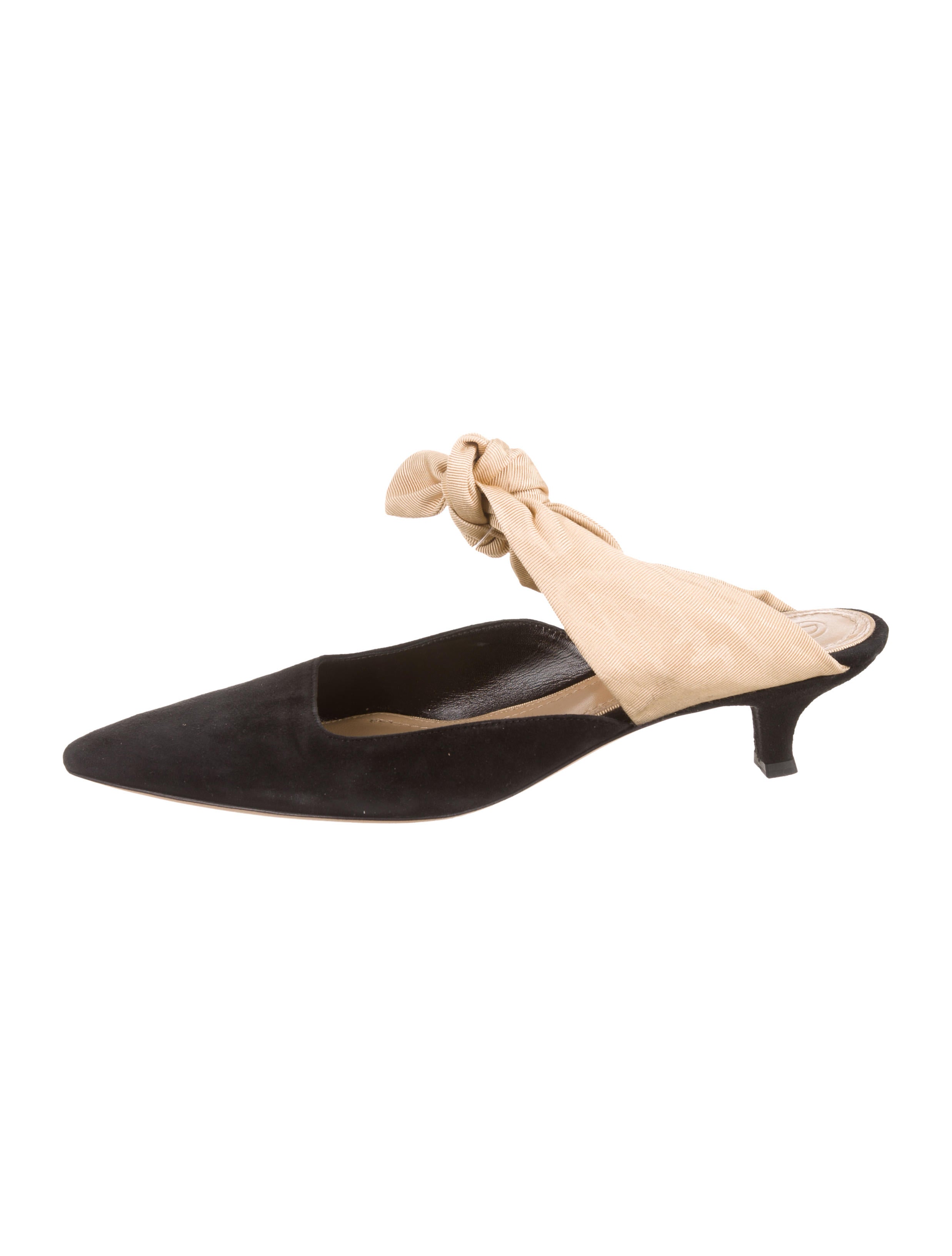 The Row 2017 Coco Pointed-Toe Mules