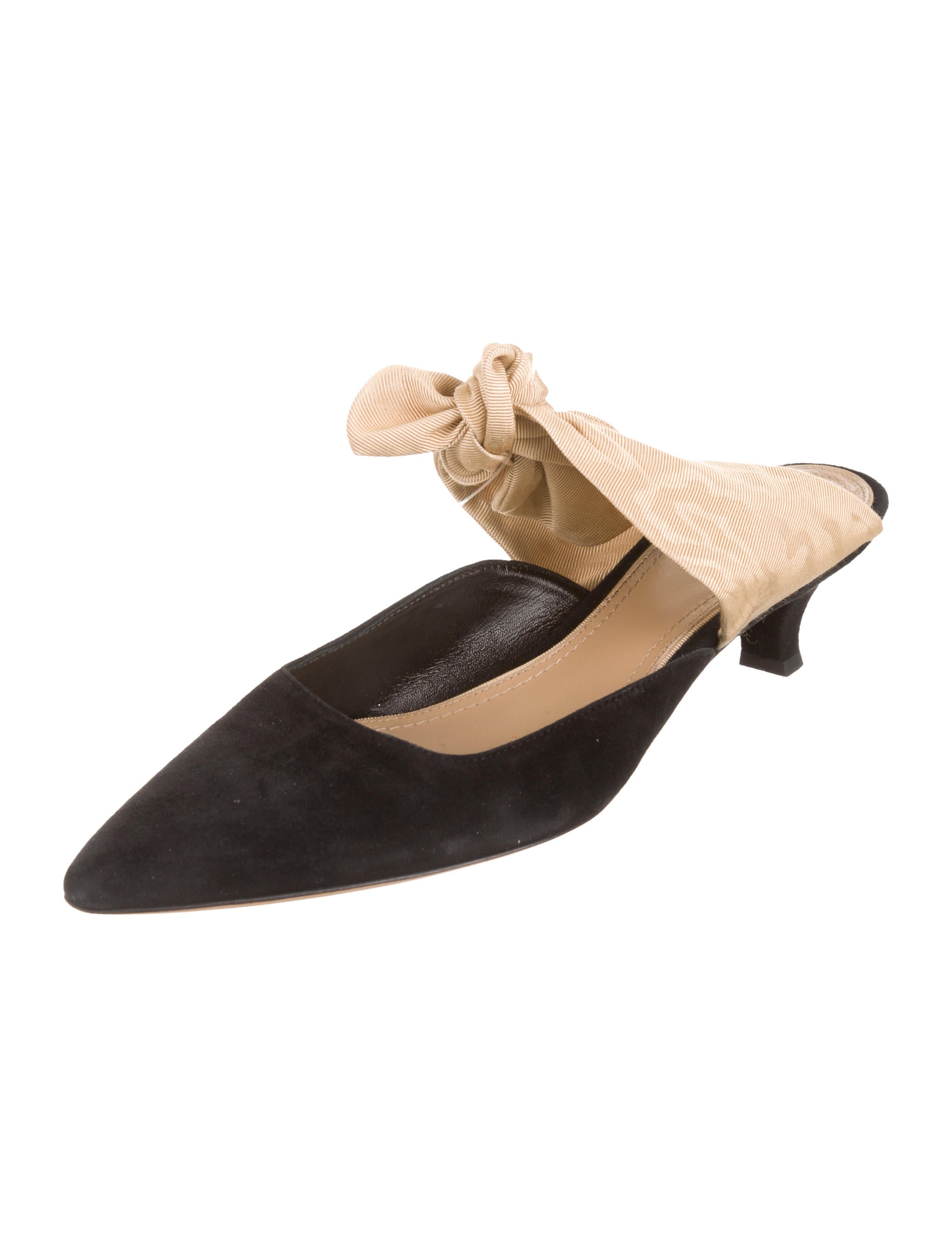 The Row 2017 Coco Pointed-Toe Mules