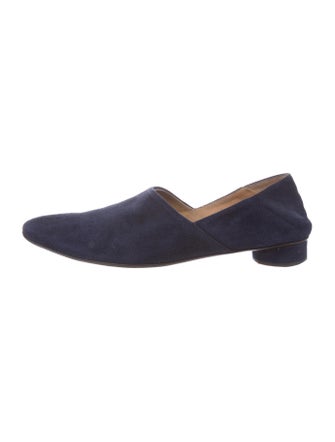 The Row Noelle Suede Loafers