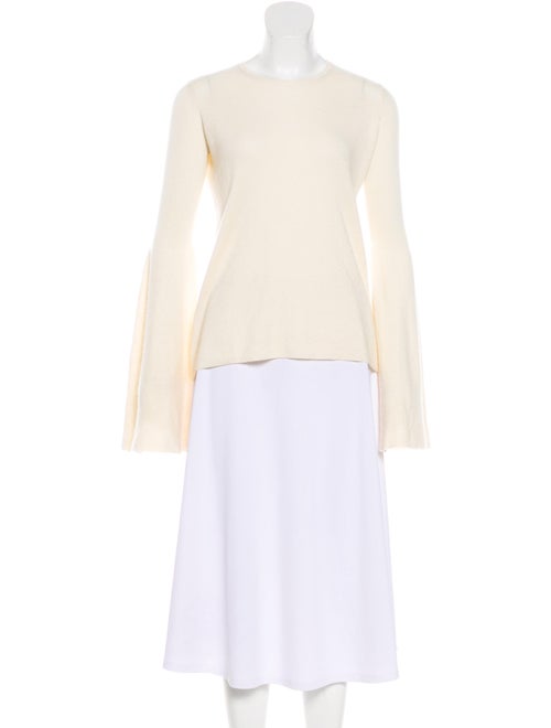 The Row Cashmere Bell Sleeve Sweater