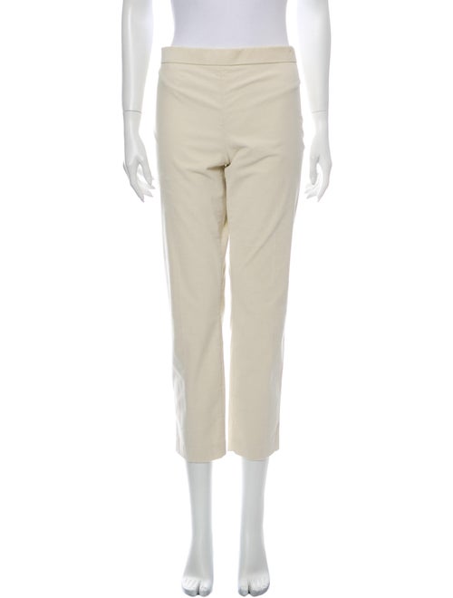 The Row Straight Leg Pants White