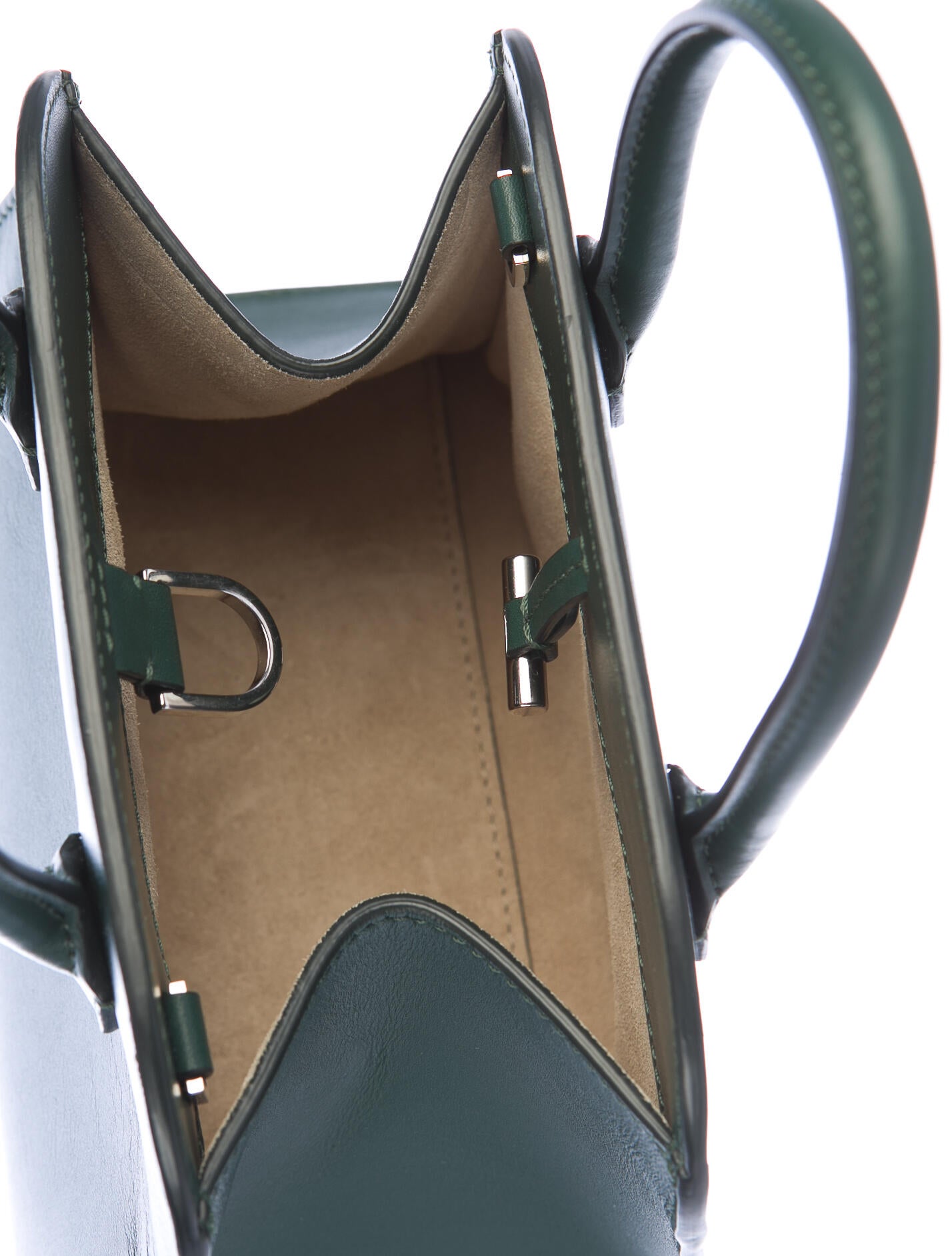 The Row Margaux 7.5 Mini Handle Bag - Green Handle Bags, Handbags