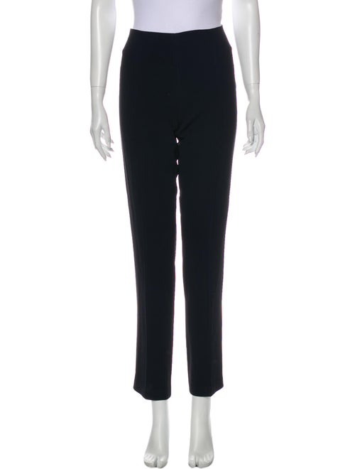 The Row Straight Leg Pants Blue