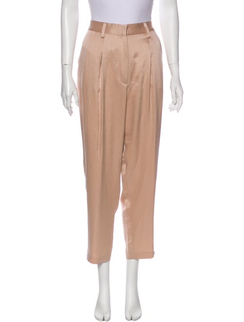 The Row Straight Leg Pants Pink