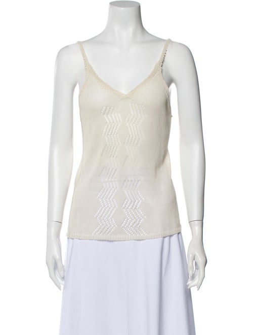 The Row V-Neck Sleeveless Top