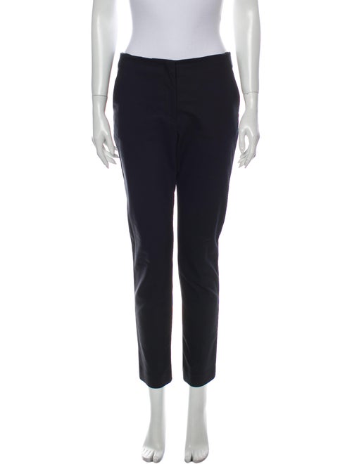 The Row Straight Leg Pants Blue