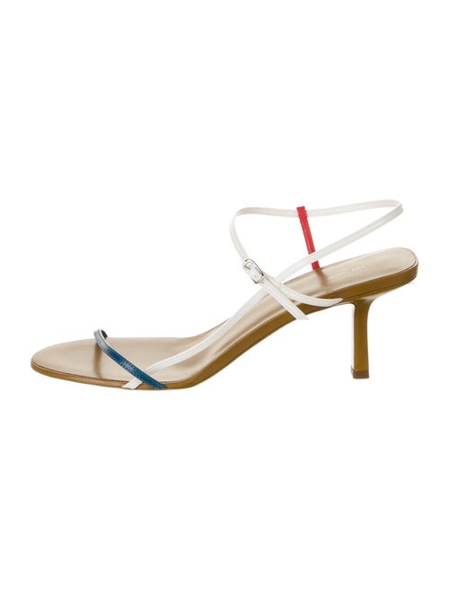 The Row Leather Sandals w/ Tags White