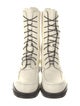 The Row Leather Lace-Up Boots