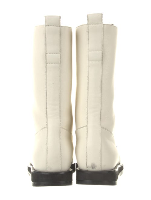 The Row Leather Lace-Up Boots