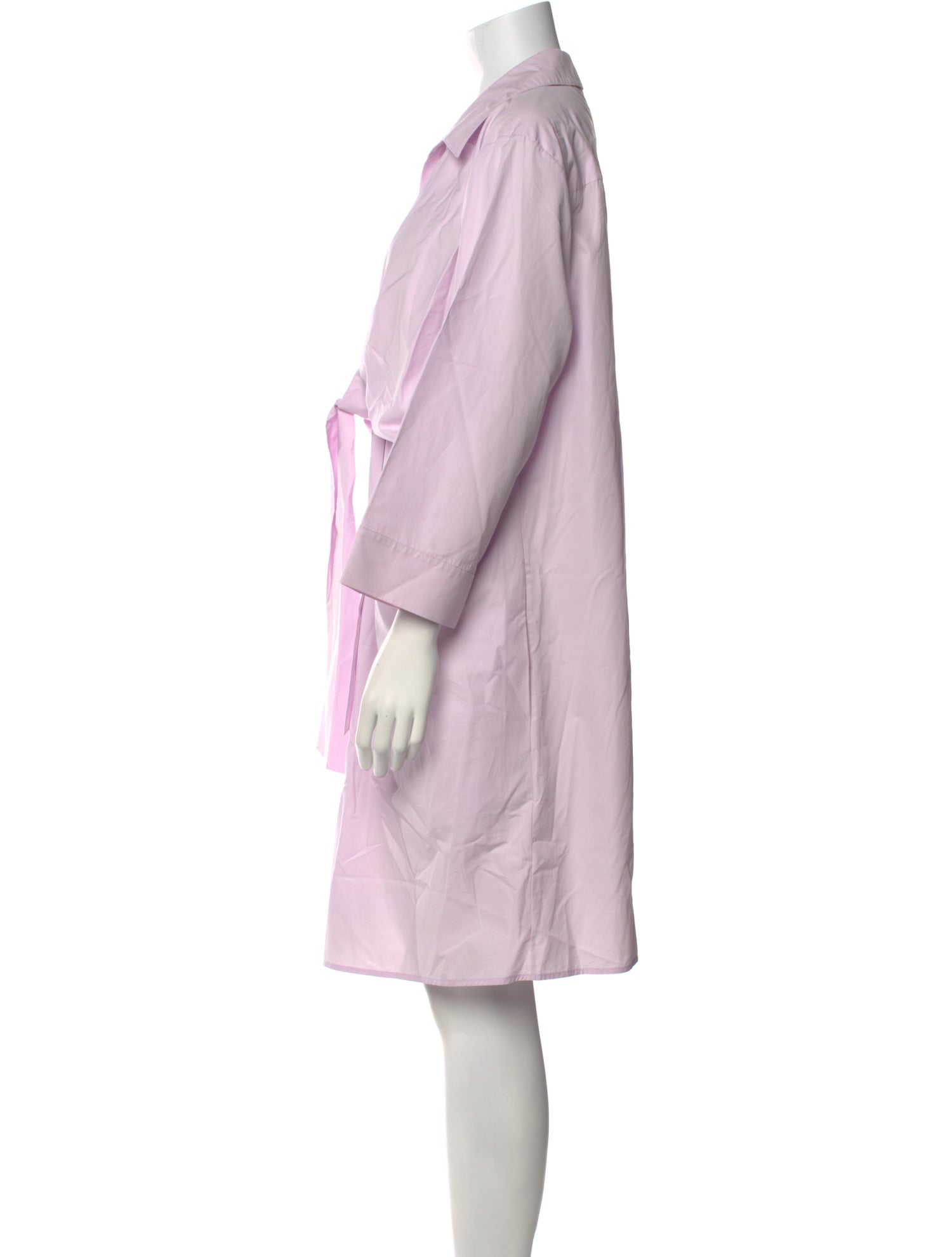 There Was One V-Neck Knee-Length Dress