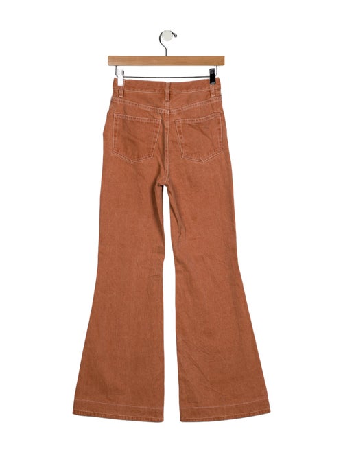 There Was One Mid-Rise Wide Leg Jeans
