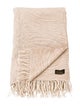 Throw Glen Saxon Patterned Cashmere Throw Blanket
