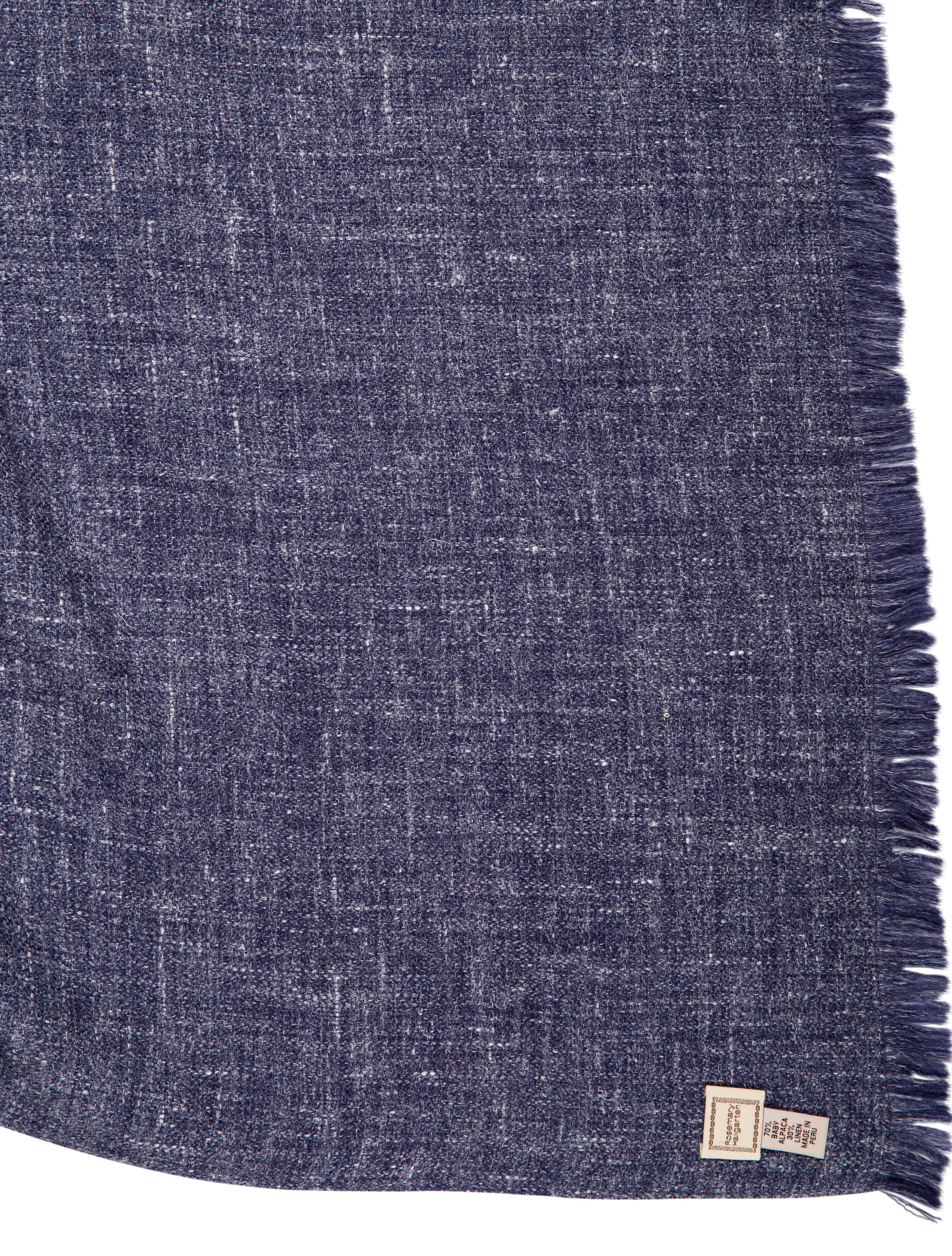 Throw Rosemary Hallgarten Alpaca & Linen Throw Blanket