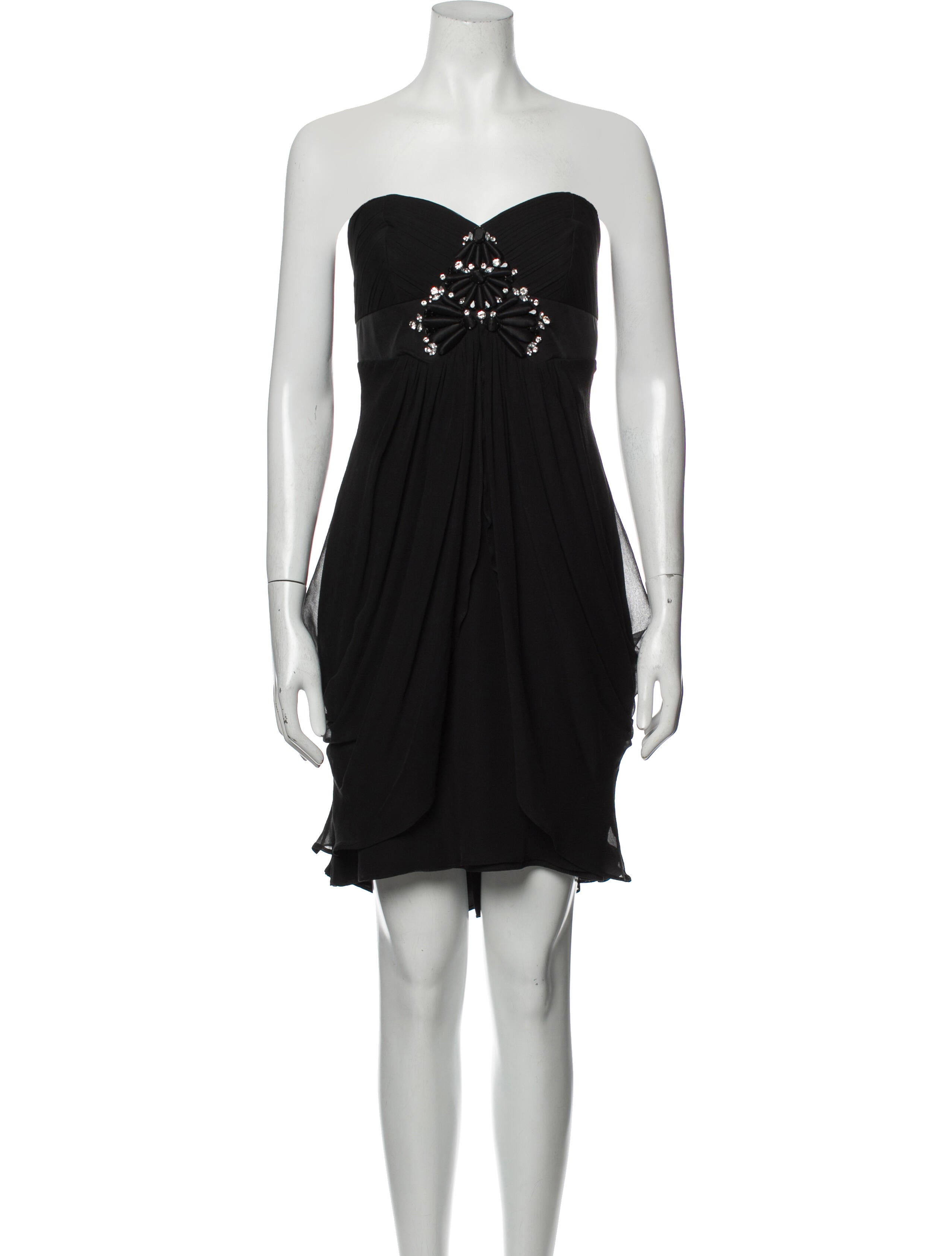 Thurley Silk Knee-Length Dress