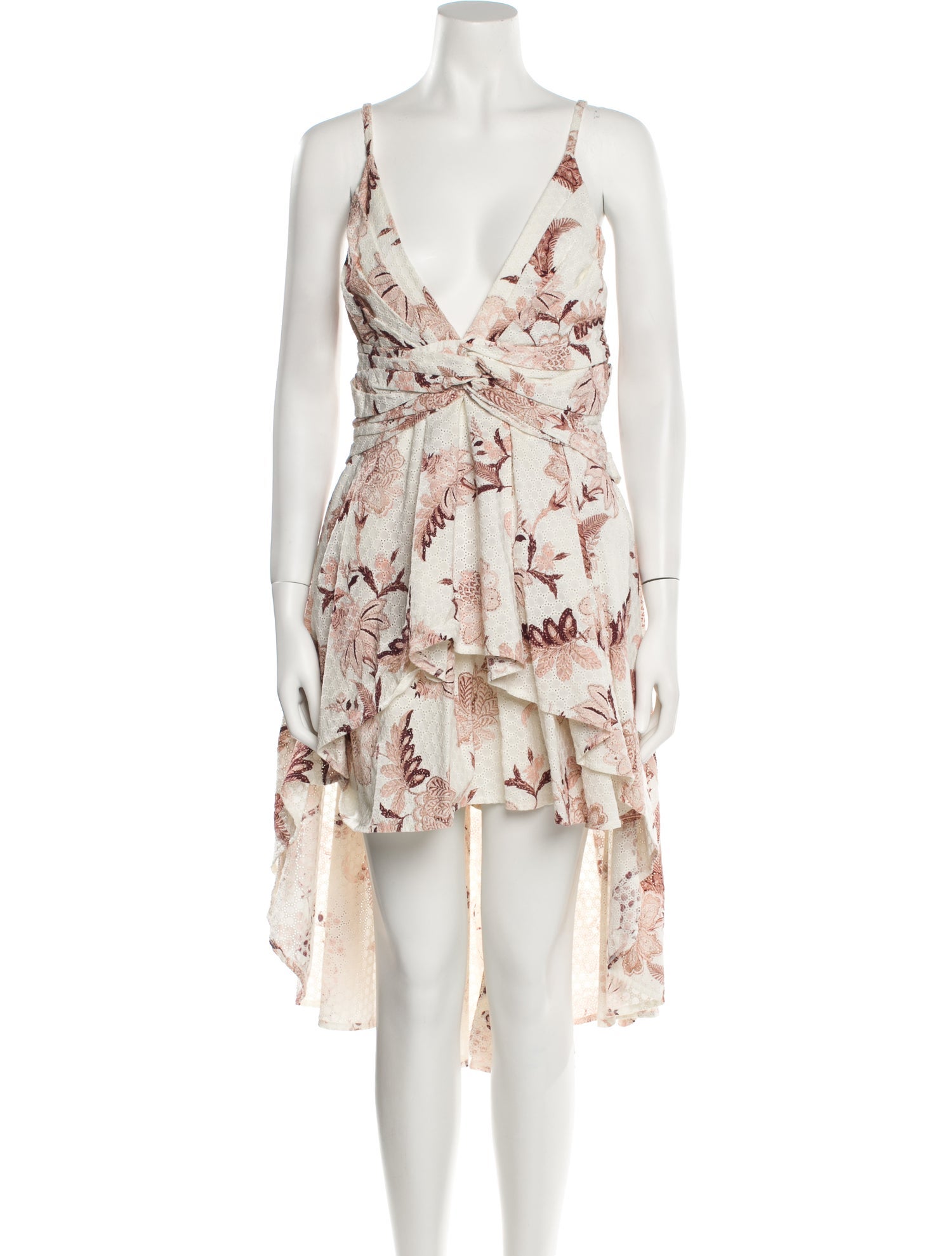 Thurley Floral Print Midi Length Dress