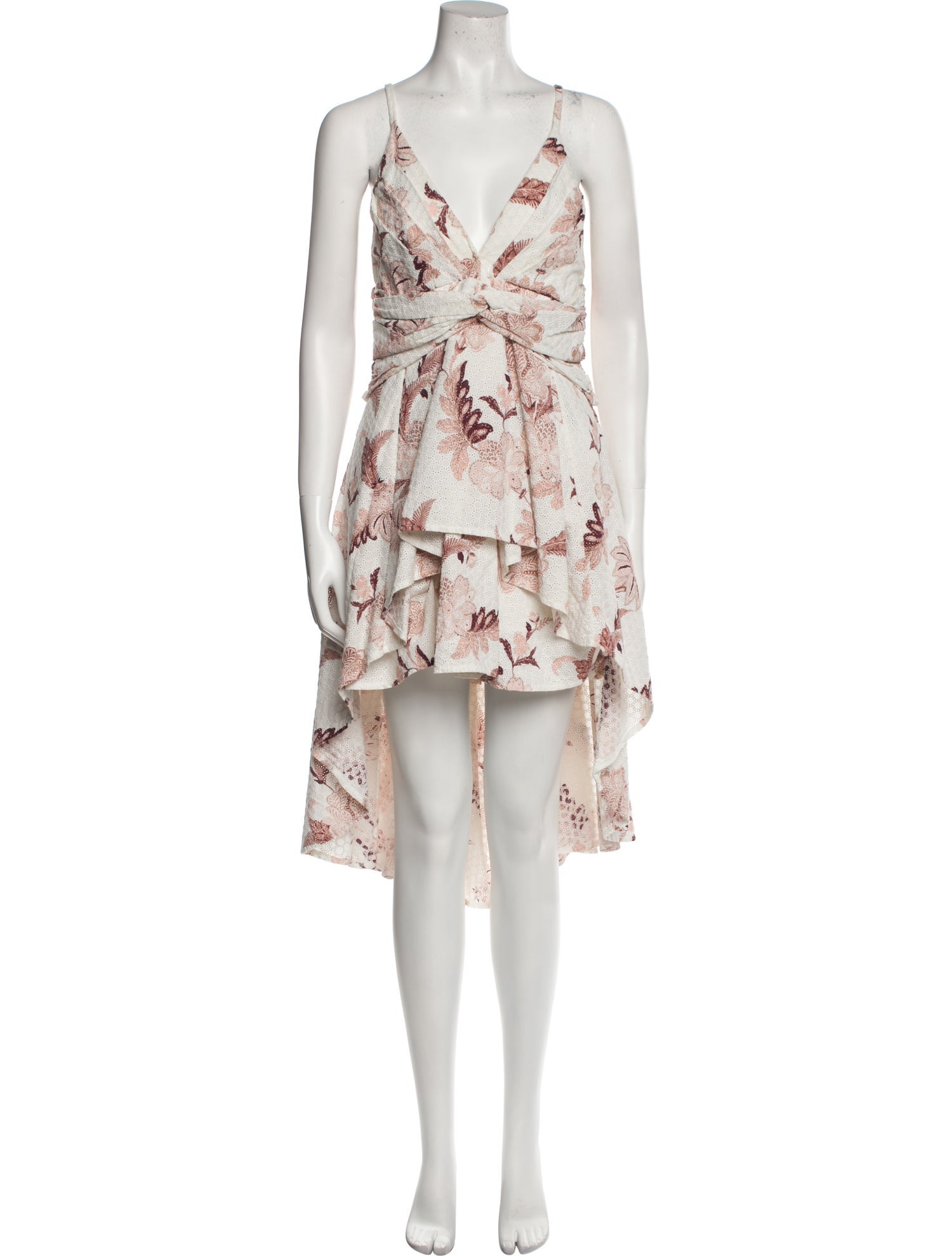 Thurley Printed Knee-Length Dress