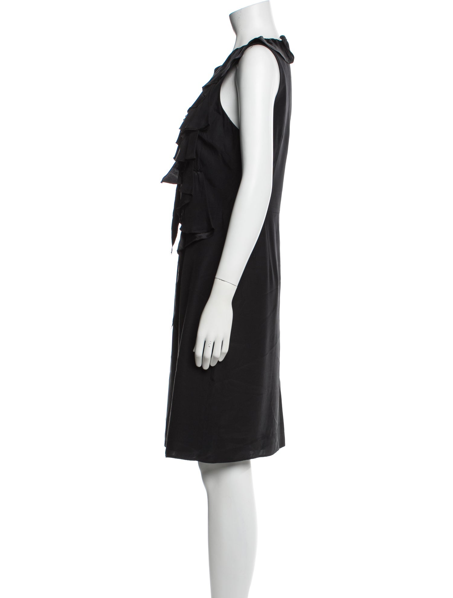 Thurley Silk Knee-Length Dress