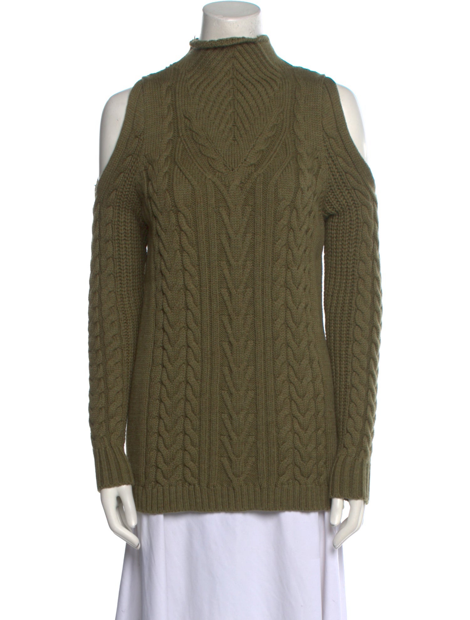 Thurley Wool Mock Neck Sweater