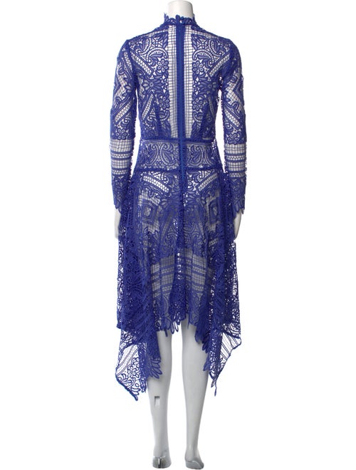 Thurley Lace Pattern Long Dress