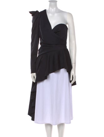 Thurley One-Shoulder Long Sleeve Tunic