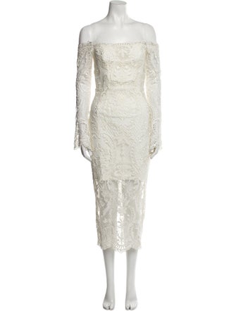 Thurley Strapless Midi Length Dress