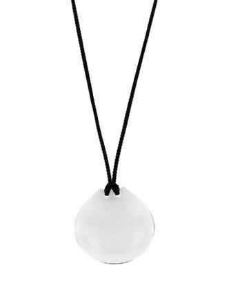 Tina Chow Quartz & Cord Pendant Necklace
