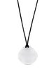 Tina Chow Quartz & Cord Pendant Necklace