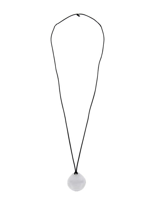 Tina Chow Quartz & Cord Pendant Necklace