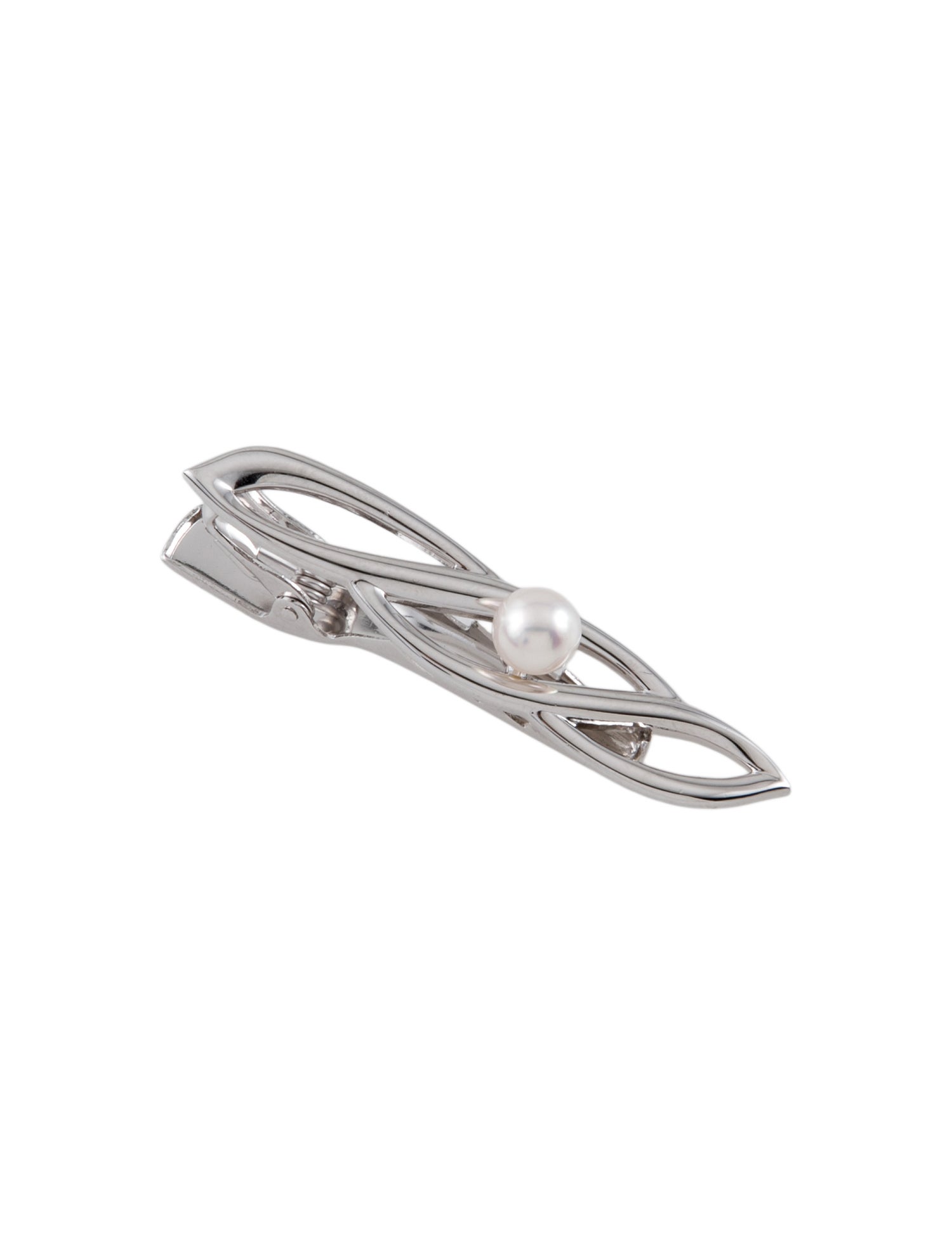 Tie Clip Pearl Tie Clip