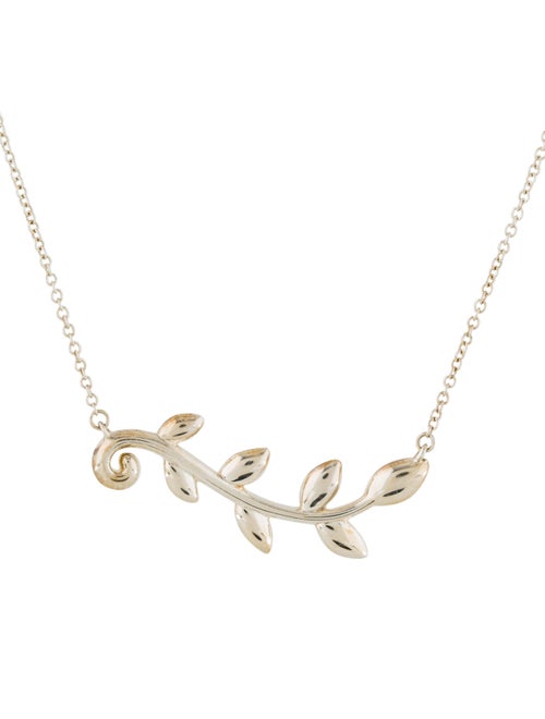 Tiffany Co Olive Leaf Vine Pendant Necklace Necklaces - Olive Leaf Vine Pendant Tiffany Tiffany Co Olive Leaf Vine Pendant Necklace Necklaces - Olive Leaf Vine Pendant Tiffany
