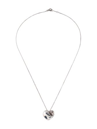 Tiffany & Co. Full Heart Pendant Necklace