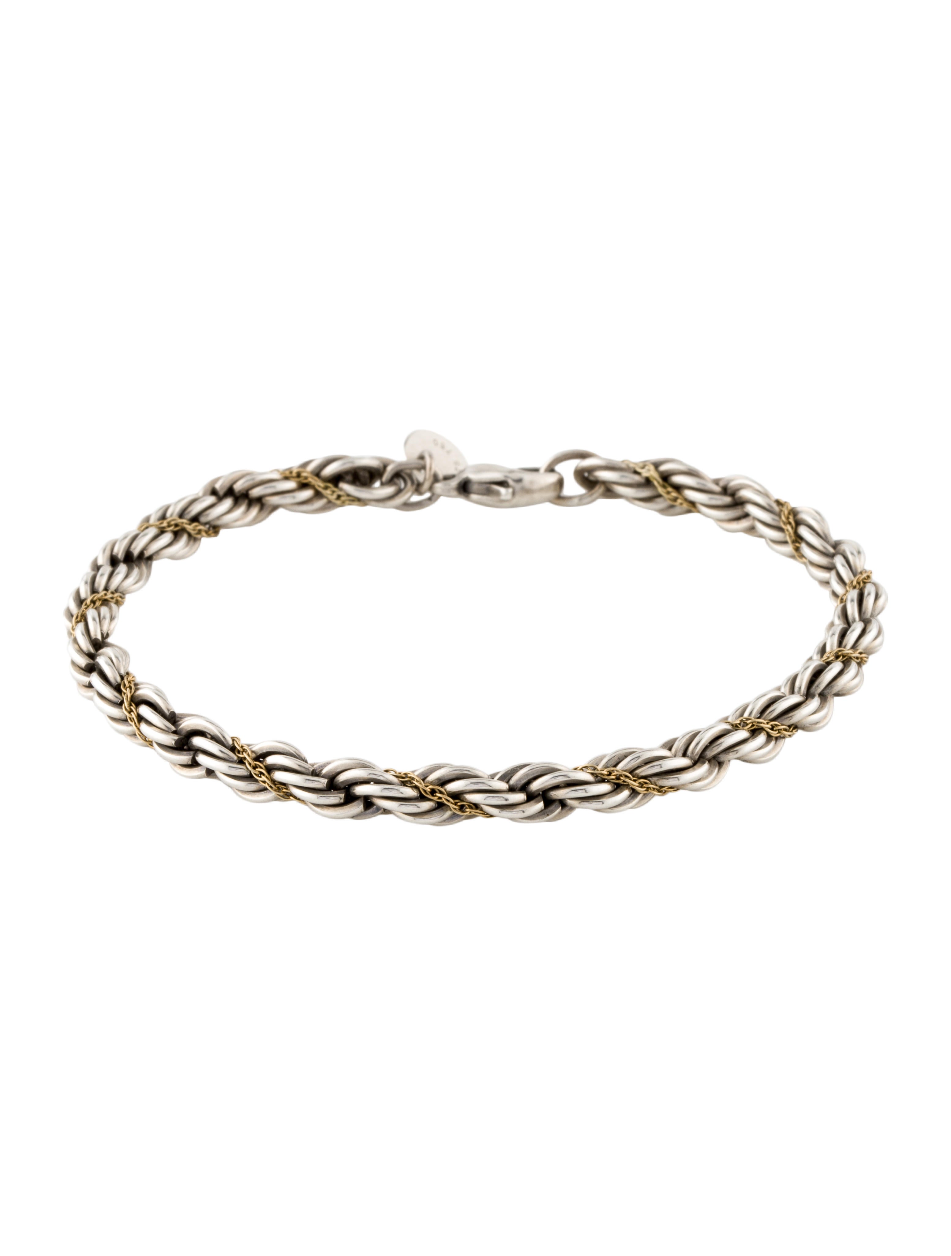 Tiffany & Co. Rope Chain Bracelet Bracelets TIF114431 The RealReal
