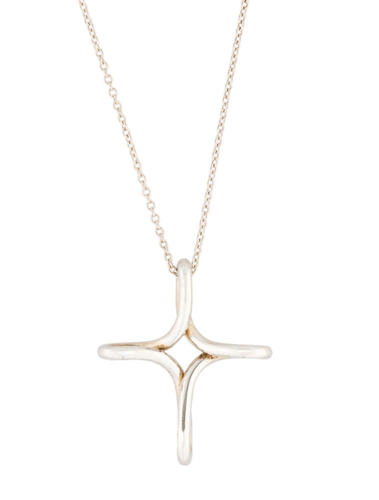 Tiffany & Co. Infinity Cross Necklace Necklaces TIF11520 The RealReal