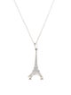 Tiffany & Co. Eiffel Tower Pendant Necklace