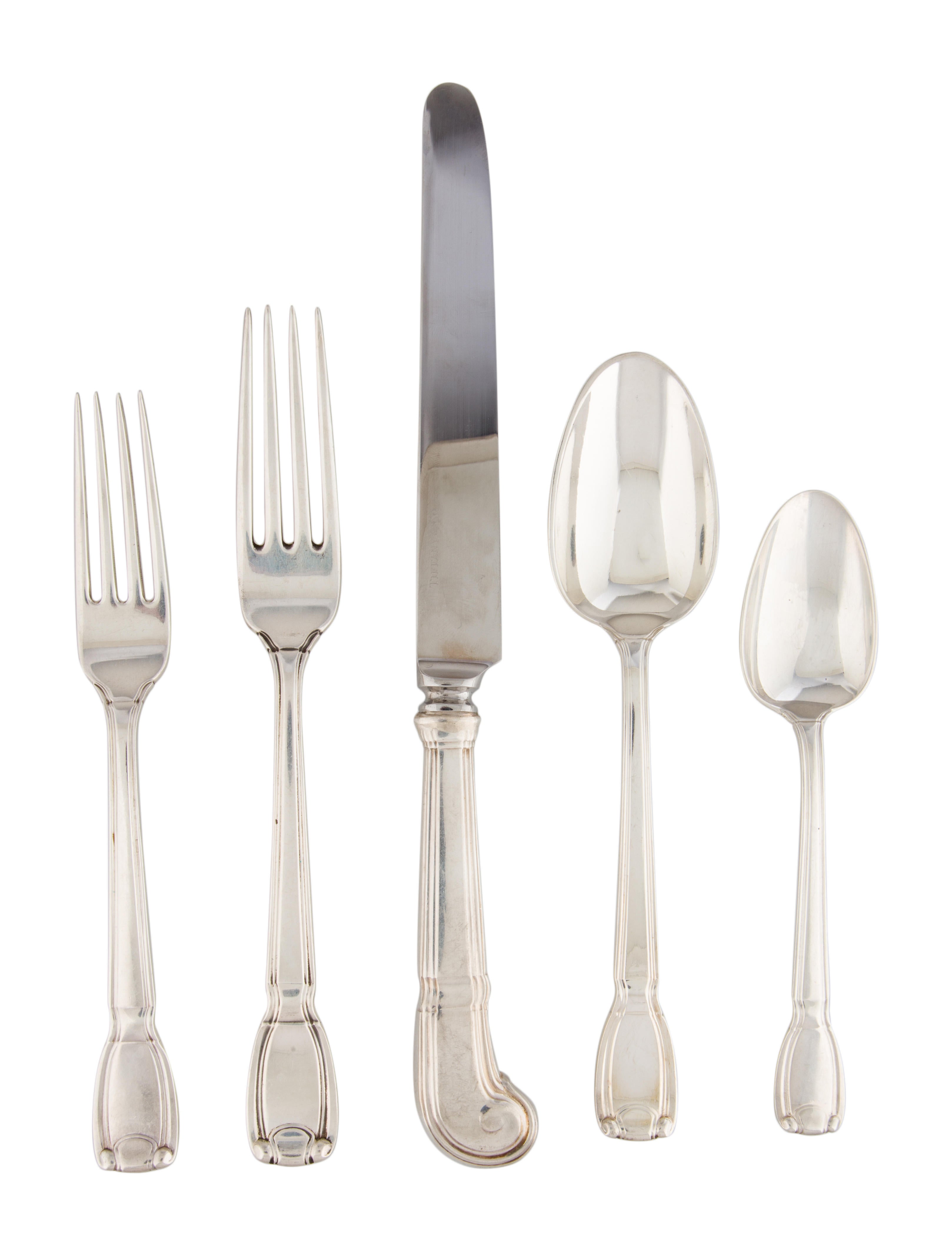 Tiffany & Co. 60-Piece Castilian Sterling Flatware Service