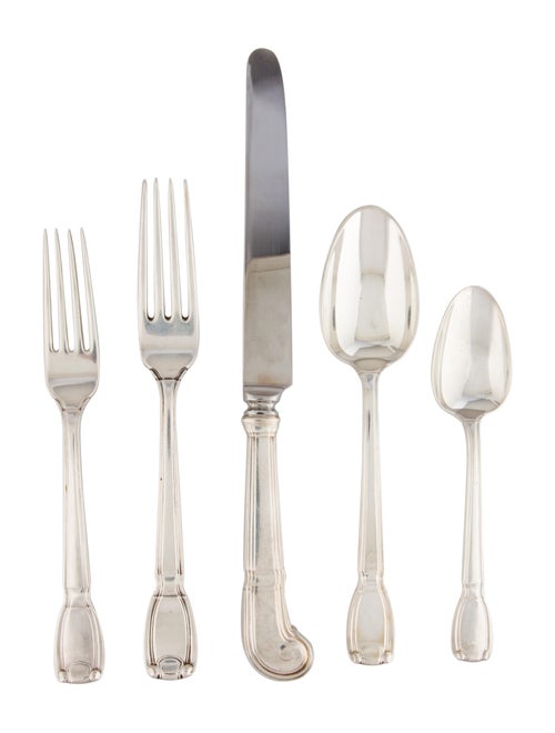 Tiffany & Co. 60-Piece Castilian Sterling Flatware Service