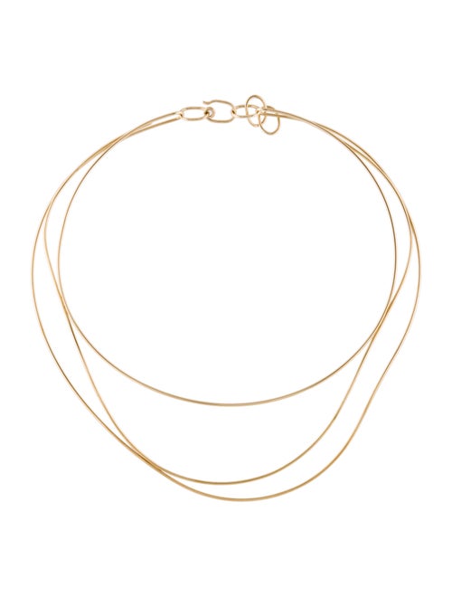 Tiffany & Co. Elsa Peretti Wave Necklace yellow