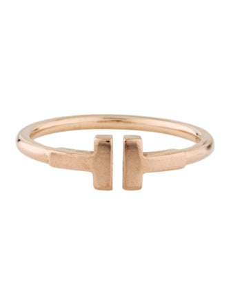 Tiffany & Co. 18K Tiffany T Wire Ring