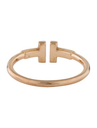 Tiffany & Co. 18K Tiffany T Wire Ring