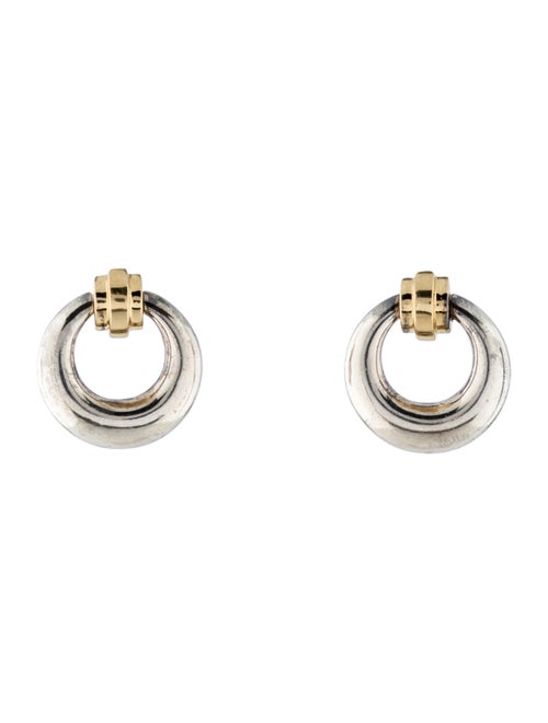 Tiffany & Co. Vintage Two-Tone Doorknocker Earring