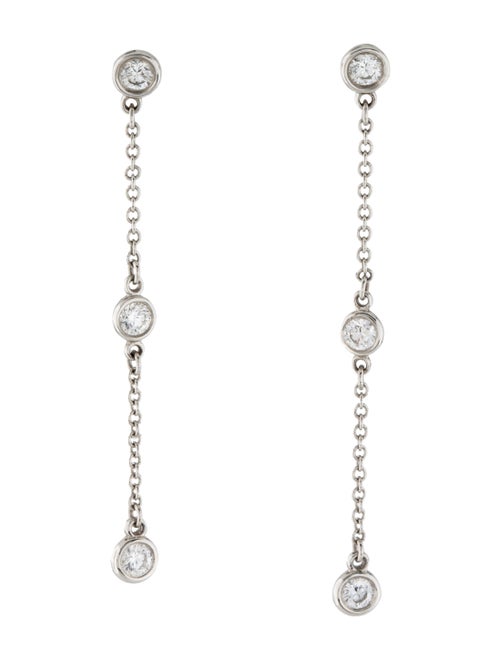 Tiffany & Co. Elsa Peretti Platinum Diamonds by th