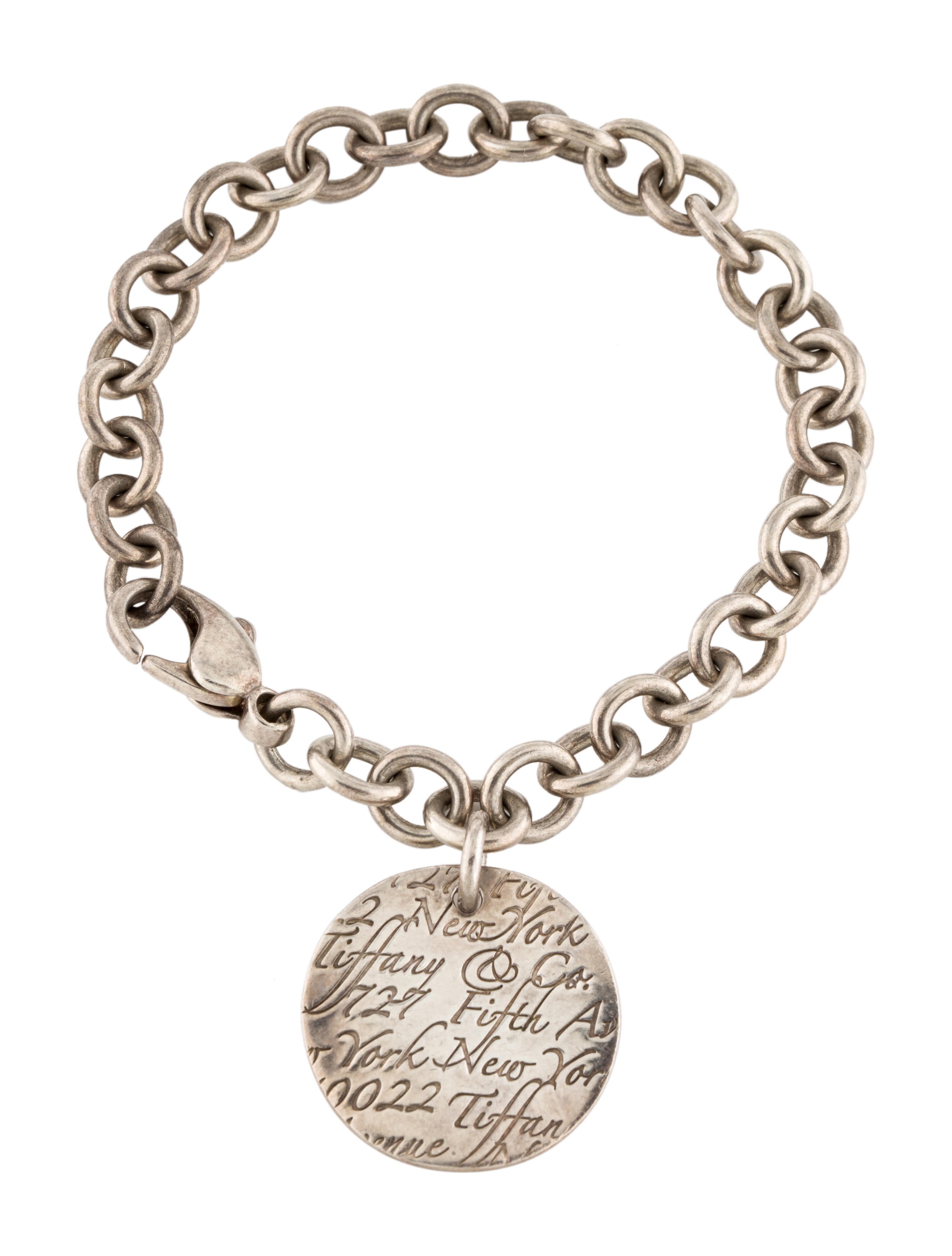 tiffany and co notes bracelet