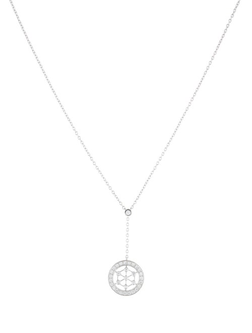 Tiffany & Co. Platinum Diamond Voile Pendant Neckl